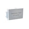 Azar Displays Two-Sided Acrylic Sign Holder W/ Pegboard Grippers 7"W x 5"H, PK10 103323 - alternate 2